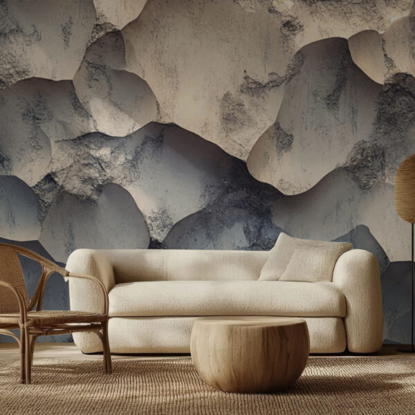 Textured Abstract Limestone Formation Design