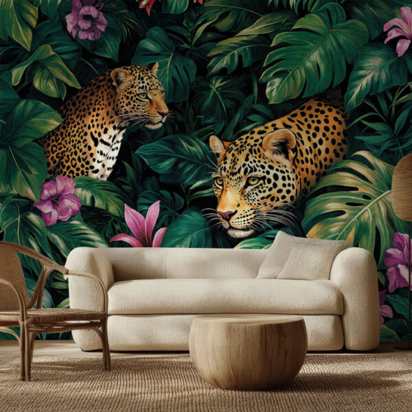 Wild Jungle Adventure with Lush Foliage