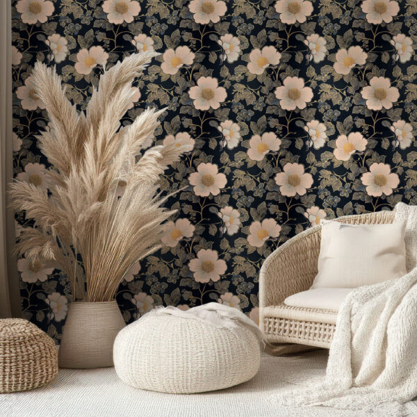 Elegant Floral Botanical Wall Art Design