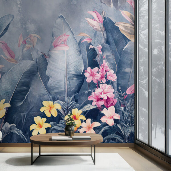Tropical Botanical Bliss Wallpaper Mural