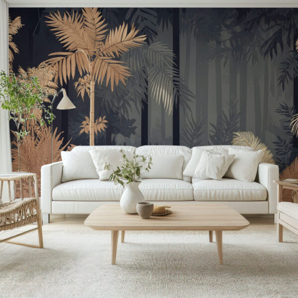 Lush Tropical Forest Scenic Wallpaper