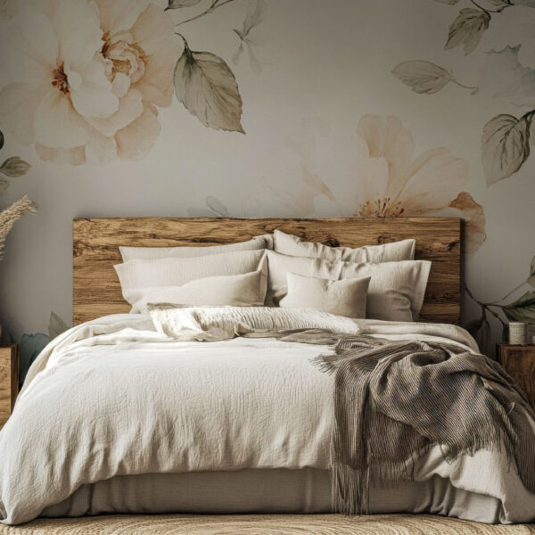 Elegant Floral Blossom Botanical Wallpaper