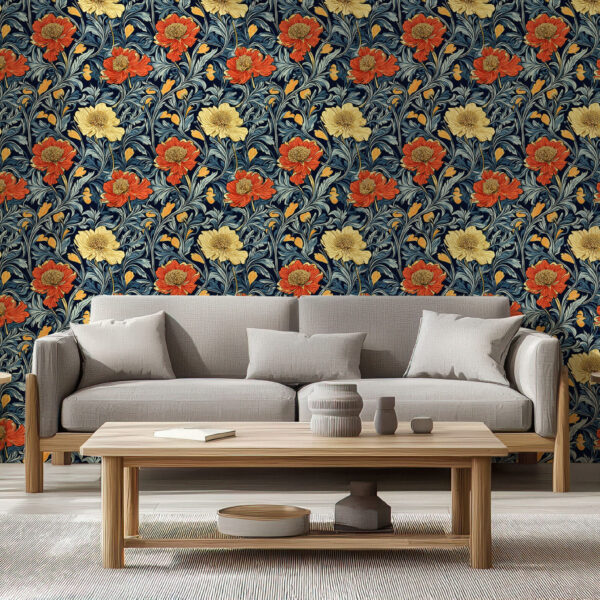 Floral Elegance Vintage-Inspired Wall Art