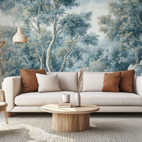 Serene Woodland Escape Wallpaper Mural