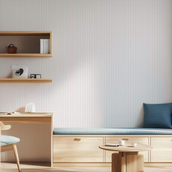 Elegant Vertical Stripes Minimalist Wallpaper