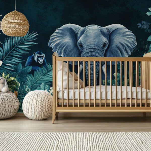 Exotic Jungle Safari Design Wallpaper