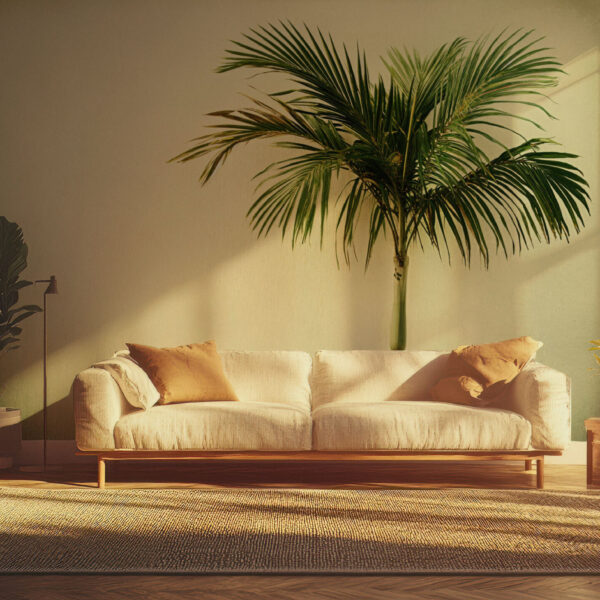 Elegant Tropical Palm Tree Wallpaper