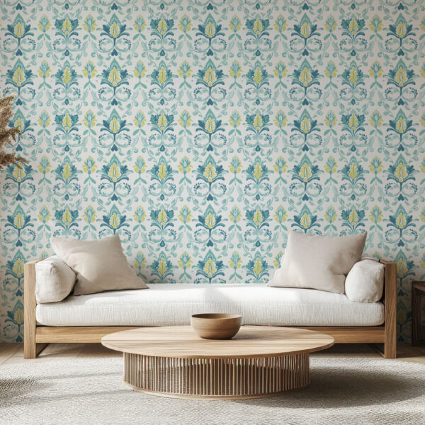 Elegant Floral Botanical Wallpaper Design