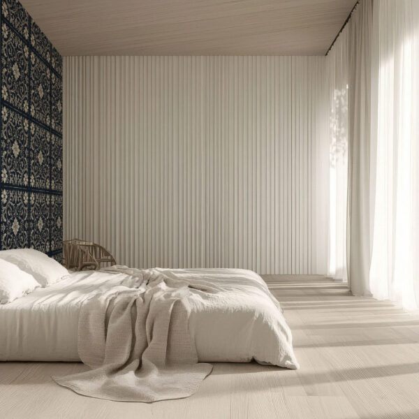 Elegant Floral Scrollwork Classic Wallpaper