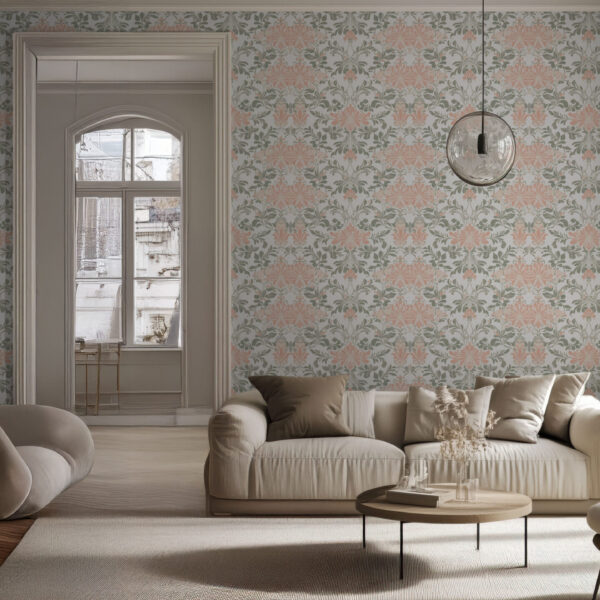 Floral Elegance Watercolor Botanical Wallpaper